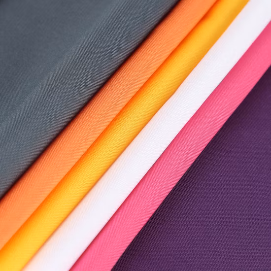 폴리에스터/나일론 립스톱 방수 PU/PVC/TPE 코팅 라미네이팅 필름 수하물 가방 텐트/커버 레인 코트용 옥스포드 직물 인쇄